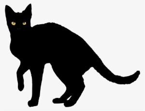 Black Cat - Black Cat Vector Art