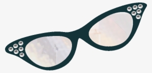 Sunglasses Clipart Fancy - 50s Glasses Png