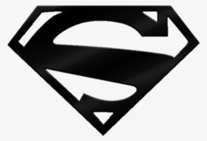 Black And White Superman Logo Png Pic - New Superman Logo