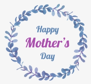 Special Mother's Day Watercolor Wreath Vector, Special,
