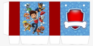 Paw Patrol In Red And Blue, Free Printable Labels - Paw Patrol Pvc Travel Card Wallet Debit Oyster Holder