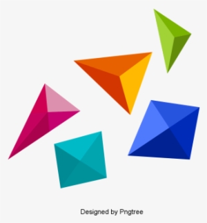 Three Dimensional Triangle Png - Shape