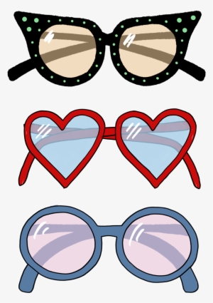 Clipart Sunglasses Watercolor - Watercolor Painting