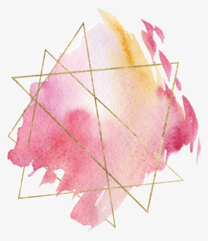 Pink Sunset Watercolor Decoration Vector - Watercolor Painting