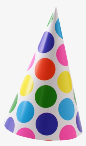 Black And White Download Free Png Image And Clipart - Polka Dot Birthday Hat