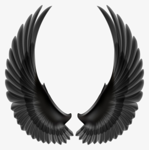 Black Wings Transparent Background