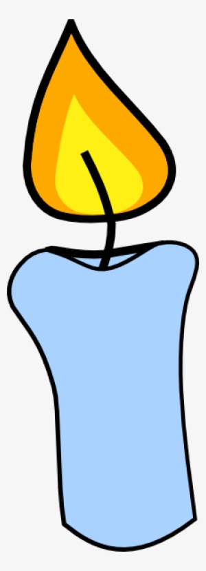 How To Set Use Blue Candle Flame Svg Vector