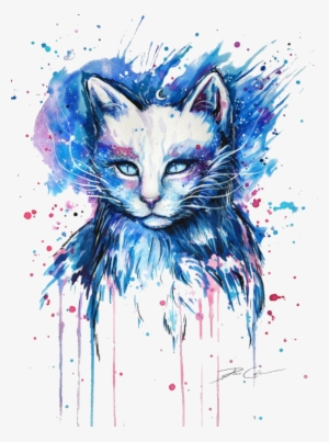 Report Abuse - Pinturas De Gatos En Acuarela