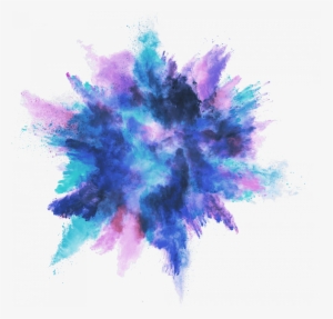 The Perfect Imperfection Of Natural Yarns Gives Merino, - Color Powder Explosion Png