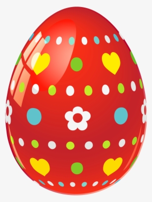 Png Red Egg With - Easter Eggs Png