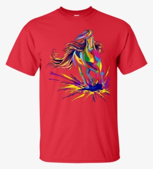 Horses Watercolor - T-shirt