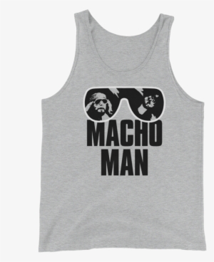 "macho Man" Randy Savage "sunglasses" Unisex Tank - Macho Man Randy Savage Wrestling Legend Sunglasses