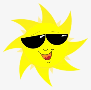 This Free Icons Png Design Of Smiling Sun With Sunglasses