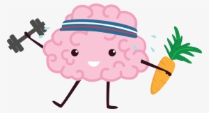Confused Brain Png Svg Freeuse - Brain Cartoon Png