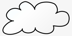 Drawn Cloud Png Cartoon - Weather Clip Art