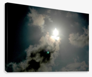 Hole In The Sky Canvas Print - Sun