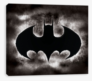 Batman Cloudy Night - Cloudy Canvases By Entertainart - Cloudy Batman Night