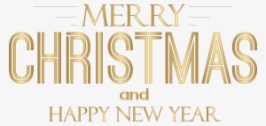Happy New Year Text Png Clip Art, Is - Merry Christmas Text Png