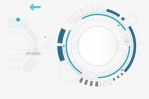 Abstract Digital Technology Background, Technology, - Futuristic Png Download