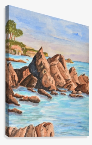 Squid Rock Canvas Print - Artist