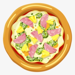 Pizza Png Clip Art - Hawaiian Pizza Vector