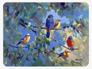 Five Birds By Tucson Artist - Madaras Gallery