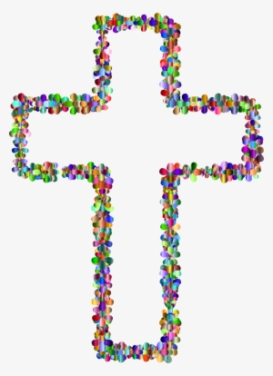 Svg Free Stock Cross With Flowers Clipart - Cross With Flowers Clip Art