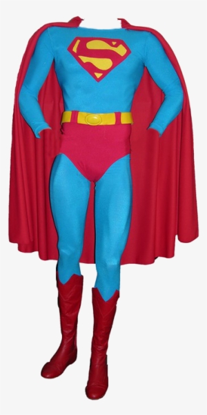 Costume Worn By Christopher Reeve In His First Two - Christopher Reeve Superman Authentic Costume