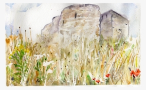 Original Watercolour - Flower