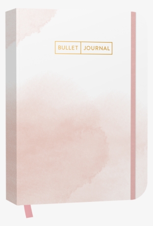 Bullet Journal "watercolor Rose" - Wood