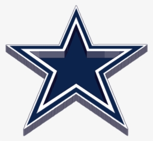 Dallas Cowboys Star - Dallas Cowboys Logo Transparent