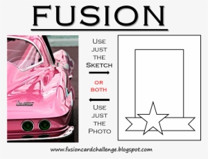 I Love Making Watercolor Backgrounds - Chevrolet Corvette