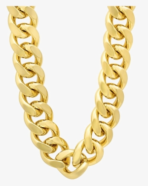 Gold Chain Png Image Background - Thug Life Chain No Background
