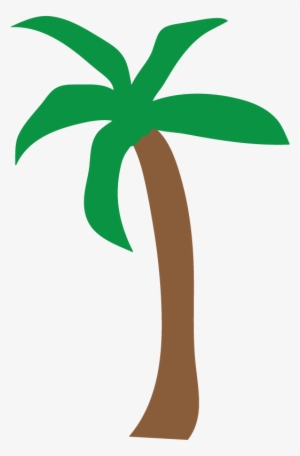 Palm Tree Beach Clip Art - Palm Tree Clipart With Background