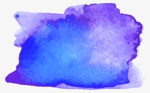Vector Crystal Watercolor - Transparent Purple And Blue Watercolor