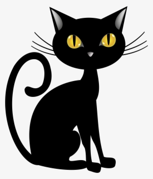 Black Cat Halloween Png