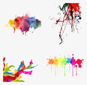 Paint Splatter - Paint Splatter With Transparent Background