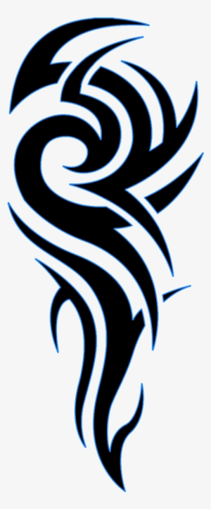 Tattoo Blue Black Pinterest - Tattoo Png
