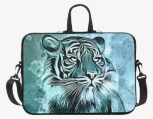 Watercolor Tiger Laptop Handbags 11" - Laptop