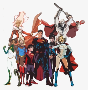 Superwoman , Supergirl, Superboy (jonathan Kent), Superman, - Dc Comics Superwoman Lana Lang