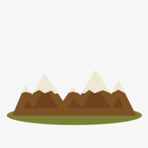 Mountain Range Svg Scrapbook Cut File Cute Clipart - Scalable Vector Graphics