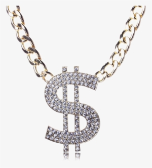 Dollar Chain Png Clip Art Transparent Library - Gold Chain Dollar Png