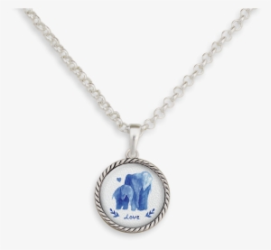 Guardian Angel In Heaven Mom Necklace Apparel