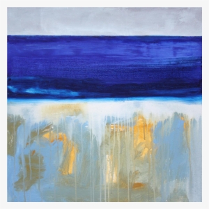 Clipart Transparent Stock Paul Ashby Abstract Beach - Watercolor Painting