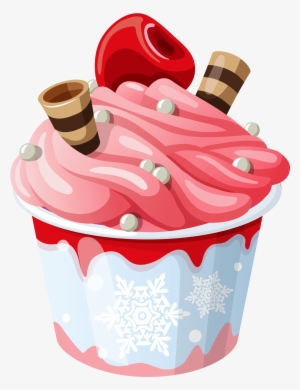 Clip Transparent Library Ice Cream Cup Png Picture - Ice Cream Vector Png