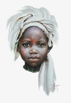 Rostros De Africanas En Acrilico