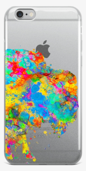 Watercolor Buffalo Clear Iphone Case - Iphone