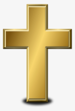 Gold Cross Png - Cross Png