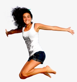 Girl Jumping Png