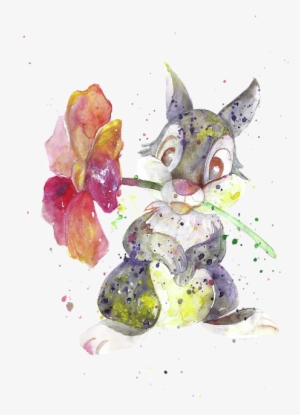 Disney Drawing Watercolor - Watercolor Disney Png